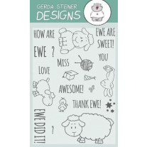Gerda Steiner Designs - How are Ewe? - Clear Stamps 4x6